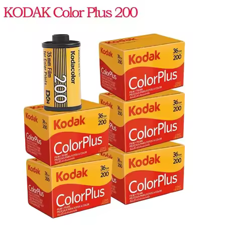 Original KODAK ColorPlus 200 35mm Film 36 Exposure Per Roll Fit For M35 / M38 /H35 Camera 36EXP Nega