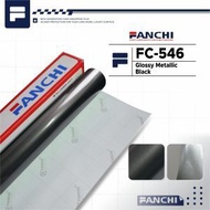 ROLL Sticker scotlet Fanchi FC546 Candy Glossy Metallic Light Black 50cm