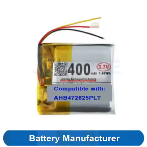 400mAh AHB472625PLT 652525 Battery For Jabra Evolve 65 MS Headset Headphone