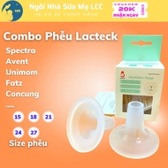 Combo Lacteck Breast Pump Is Used For Breast Pumps: Spectra, Avent, Concung, Cimilre, Unimom, Felix, Fatz...