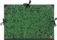 Clairefontaine Annonay 31100C Portfolio Folder with Straps without Inner Flaps Spine 30 mm DIN A4 In