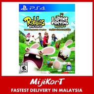 PS4 Rabbids Invasion  VS Les Lapins Cretins Invasion RALL (Used)