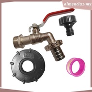 [AlmenclaabMY] IBC Tote Replacement Kits Garden Tools and Equipment IBC Water Tank Hose Adapter for Kitchen Tank Faucet