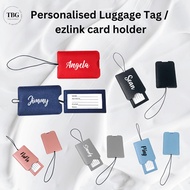 Personalised Gift | SG local Seller | Personalised Luggage Tag / ezlink card holder