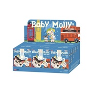 Hot Hot POPMART บับเบิ้ลมาร์ท Baby Molly ซีรีส์ Meow Fun - กล่องสุ่มของขวัญสุดน่ารัก ตุ๊กตาพวงกุญแจ