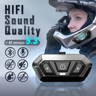 helmet bluetooth headset  helmet headphones  motorcycle accessories  Bluetooth5.3 earphone  black motorcycle headphones  Gray motorcycle headphones