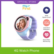 FREE SIM CARD myFirst Fone R1s - 4G Smart Watch Phone for Kids Children GPS Location Tracker Voice Calls Phone Calls Video Calls Safer "No WhatsApp Spams Scams" Water Resistant Splash Proof Digital Student Watch School Approve