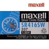 SR416SW MAXELL ORIGINAL SILVER OXIDE BATTERY SR416SW 337