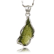 【正佳珠寶】捷克隕石 頂級冰湖綠 6.2g 捷克隕石吊墜