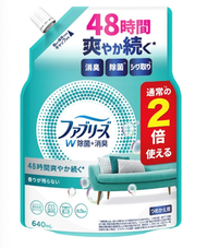 Febreze 風倍清 99.9% 織物高效除菌消臭噴霧 640ml 補充裝(4987176286406)【平行進口】不同包裝隨機發