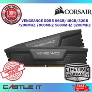 PREORDER Corsair DDR5 VENGEANCE DDR5 96GB / 48GB / 32GB Kit 7200MHZ 7000MHZ 5600MHZ 5200MHZ Performance Desktop PC RAM