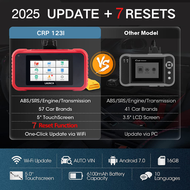 LAUNCH CRP129i OBD2 เครื่องสแกนรถยนต์ อ่านลบโค๊ดเครื่องยนต์/ABS/SRS/เกียร์ 12รีเซ็ต AutoVIN for Toyo