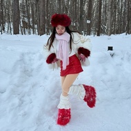 /winter fur shoes size 38