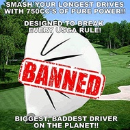 White Ghost Sooolong Illegal Non-CONFORMING High COR 750cc Huge Distance Banned Golf Driver Componen