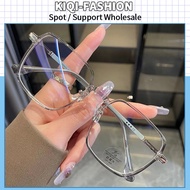 Anti Blue Light Glasses/Fashion Male and Female Anti Radiation Vintage Square Eyeglasses