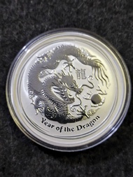 澳洲 2012 年龍年生肖銀幣 2oz