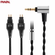 FAAEAL Replacement Audio Cable For Sennheiser HD560 Headsts 3.5mm/2.5mm/4.4mm Braided 5N LC-OFC Earp