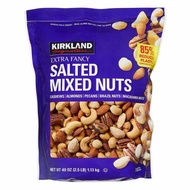 Kirkland Salted Extra Fancy Mixed Nuts 有鹽特級混合堅果仁 2.5 lbs / 1.13kg【096619885725】
