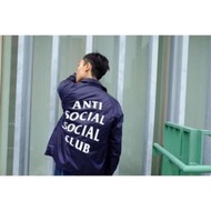 ASSC 美國官網購入  405 COACH JACKET  S號 深藍 教練外套 現貨