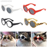 LOOKSHOW 1PC Handsome Pet Cat Glasses Eye-wear Sunglasses For Little Dog Cat Pet Photos Props Access