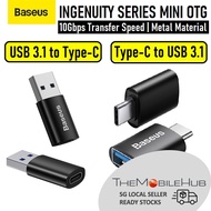 Baseus Mini Ingenuity Series Type-C to USB-A Adapter Converter OTG Plug & Play Transfer Data Adapter