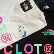 Clot x The North Face logo tee