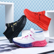 Square Dance Shoes Slip-On Sneakers Comfortable Height-Increasing Sneakers Soft Elastic Sole Sneaker