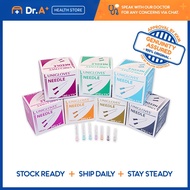 [Shop Malaysia] [dr.aplus] unigloves disposable needle, 100 pcs/box (size:18g-27g)