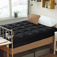 CYMULA Twin XL Mattress Topper, Extra Thick Pad Pillow top for Deep Sleep, Soft Protector Cover with