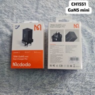 MCDODO CH1551 70W 2C+1A GaN 5 MINI FAST CHARGER Pro