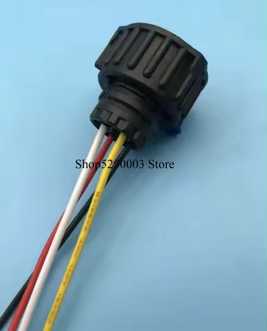 Car Oxygen Sensor pbt gf30 Plug 4 Pin auto Female Waterproof Auto Wiring Car Connector 1-1813099-1 9