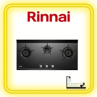 Rinnai RB-3CGN 3 Inner Burner Built-In Hob Schott Ceran Glass (Black)