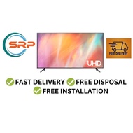Samsung UA50AU7000KXXS UHD 50-inch 4K Smart TV, 4 Ticks Free Digital Antenna + Set Up