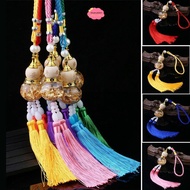 BLUECALDON Car Glass Bottle Pendant, Car Pendant Gold Foil Bottom Gourd Pendant Car Mini Gourd Penda