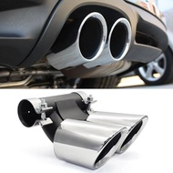 1 PCS Double Car Exhaust Tip For Porsche 718 Cayman Boxster 982 (2016-Up) Muffler Tip Tailpipe Exhau