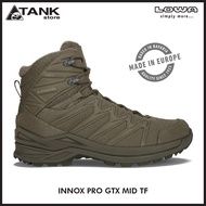 Lowa Innox Pro GTX Mid TF รองเท้าปฏิบัติการแบบหุ้มข้อ ที่น้ำหนักเบามาก สวมใส่ได้สบาย ยึดเกาะพื้นได้ด