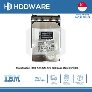 ThinkSystem 12TB 7.2K SAS 12Gb Hot Swap 512n HDD 3.5" // 7XB7A00067 // 01GV180 // 0F29549
