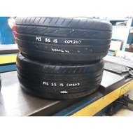 Used Tyre Secondhand Tayar YOKOHAMA FLEVA 195/55R15 80% Bunga Per 1pc