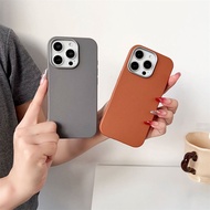 Luxury Feel Leather Texture Simple Solid Color Phone Case For Oneplus 13 13R 12R 11R Nord CE4 CE3 CE