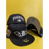 Detroit Tigers Flat Brim Baseball Cap 59FIFTY Fitted Cap Fashion Accessories Hip Hop Cap
