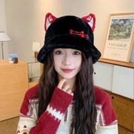 Warm Cat Ear Fur Hat Super Beautiful Korean Style Cat Hat for Women
