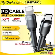 REMAX RC-172 Cable Type C Fast Charging 100w iPH 20w Aluminium Cable PD Cable Phone Cable