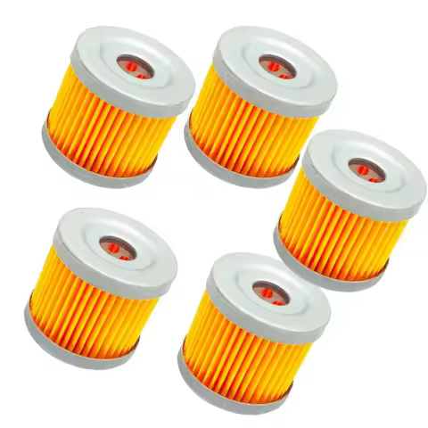 5PCS Motorcycle Engine Oil Filter For HJ125K GN125 EN125 GS125 HJ GN EN 125 125cc Aftermarket Spare 