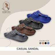 [READY STOCK] Casual Men Sandal Whaley Basic Flipper Unisex Multi-Color Premium Quality PVC Injectio