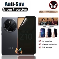 Anti-scratch Hydrogel spy matte privacy IQOO Z10Screen Protector