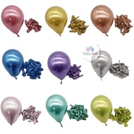 5-inch Chrome Latex Balloon 5-inch Chrome Metallic Balloon/ Retail