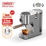 HiBREW เครื่องชงกาแฟ H13 - ระบบอุ่นคั่นคู่ ชงกาแฟเย็น ปรับอุณหภูมิ ขนาดแก้ว น้ำร้อนอิสระ  เหมาะเอสเป