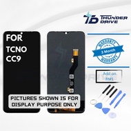 Thunder Drive Compatible For Tecno CC9 LCD Touch Screen