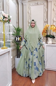 Keswari Syar'i Series HK By Dermawan ORI Hijab Gamis Syar'i Original