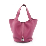 【二手】愛馬仕 HERMES 手提包 Picotin Lock MM Tosca 皮革 Picotin Lock MM Tosca 女士二手 A